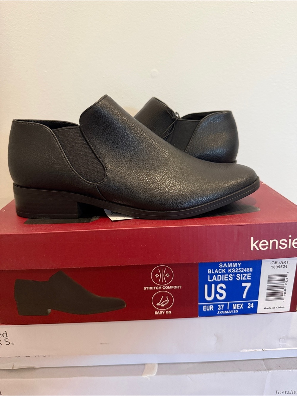 Kensie Sammy Slip-On Loafers - Black
